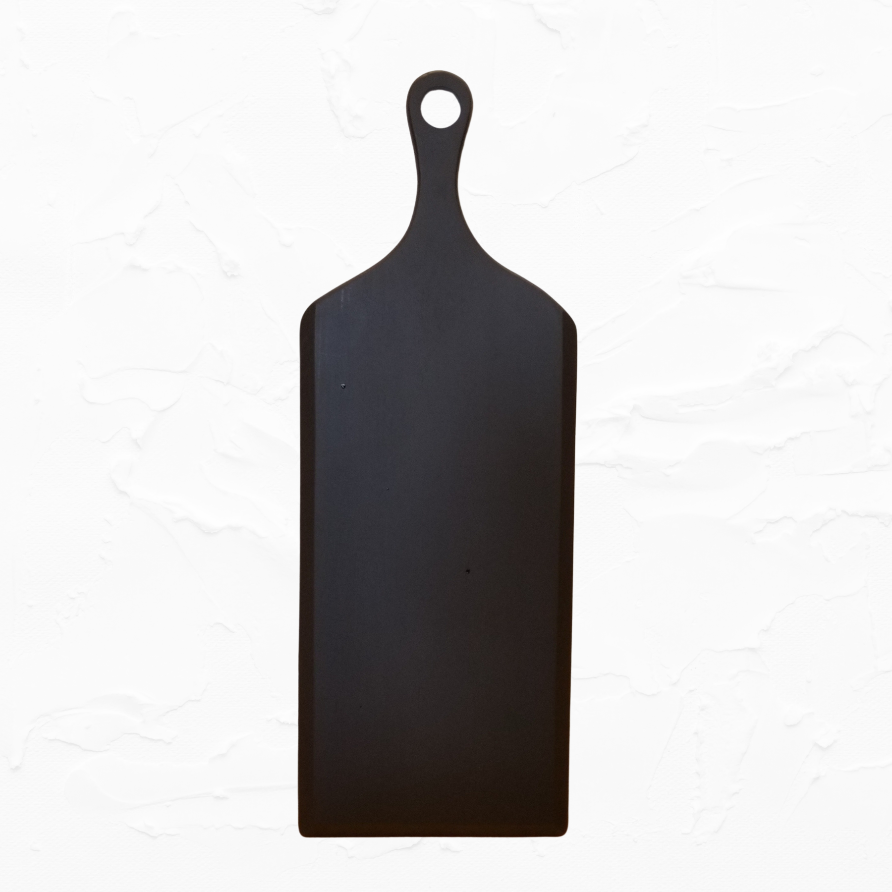 Black Wood Cheese Board with Handle