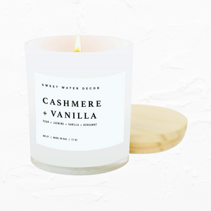 Cashmere + Vanilla Soy Candle