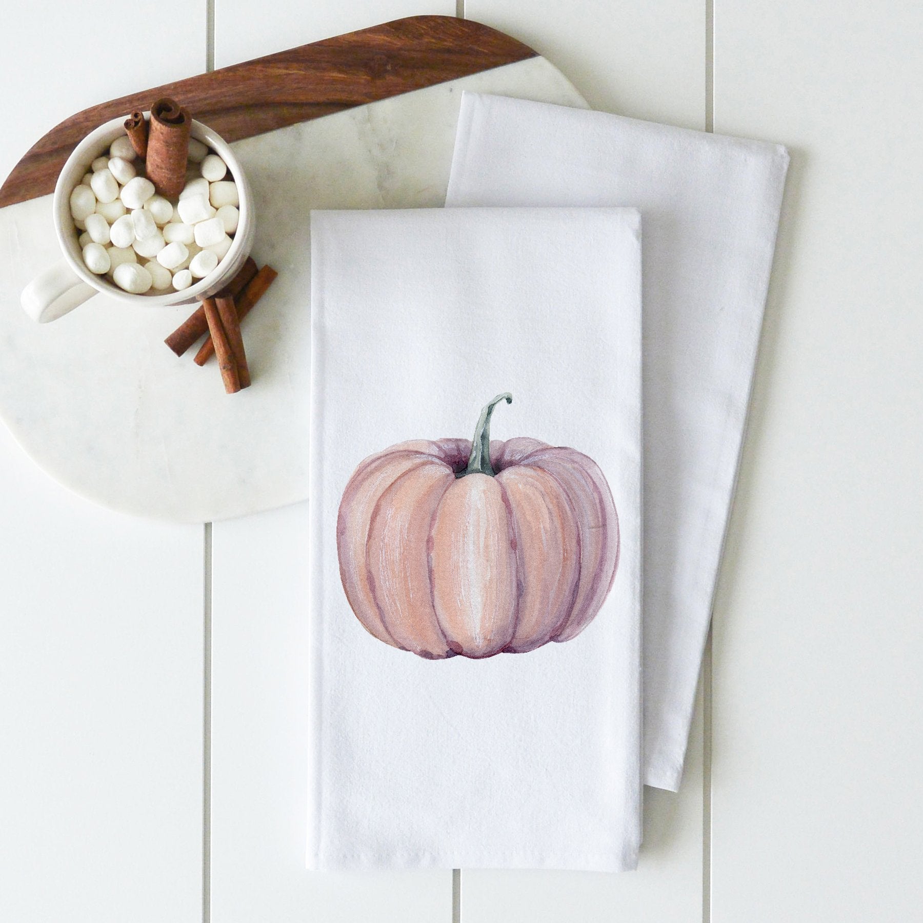 Classic Pumpkin Tea Towel