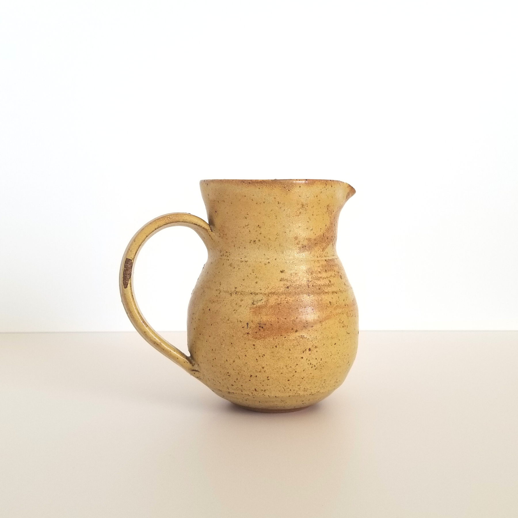 Small Rustic Pottery Pitcher