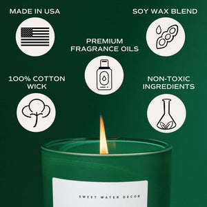 Holiday Cheer Soy Candle Feautres