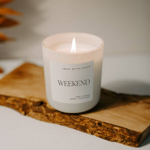 Weekend Soy Candle in Matte Jar