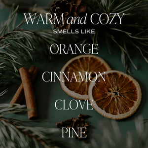Warm + Cozy Reed Diffuser Scent Notes