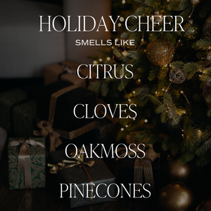 Holiday Cheer Soy Candle Scent Notes