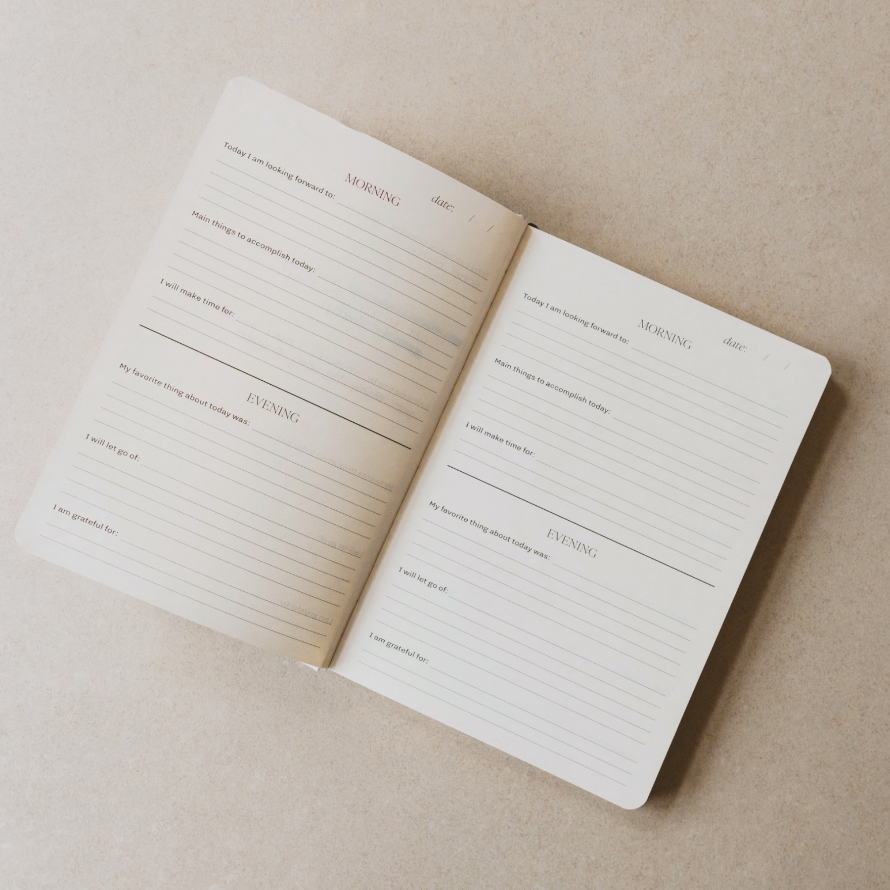 Be Mindful Prompted Journal