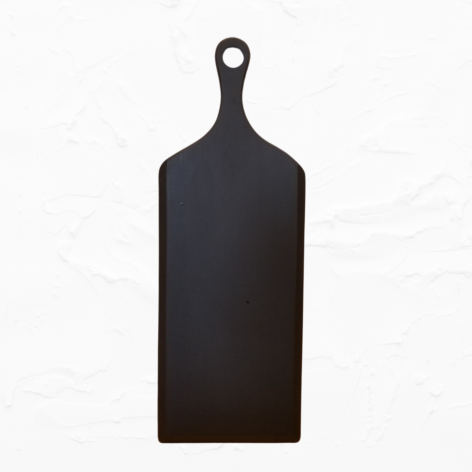 Black Wood Cheese Board with Handle