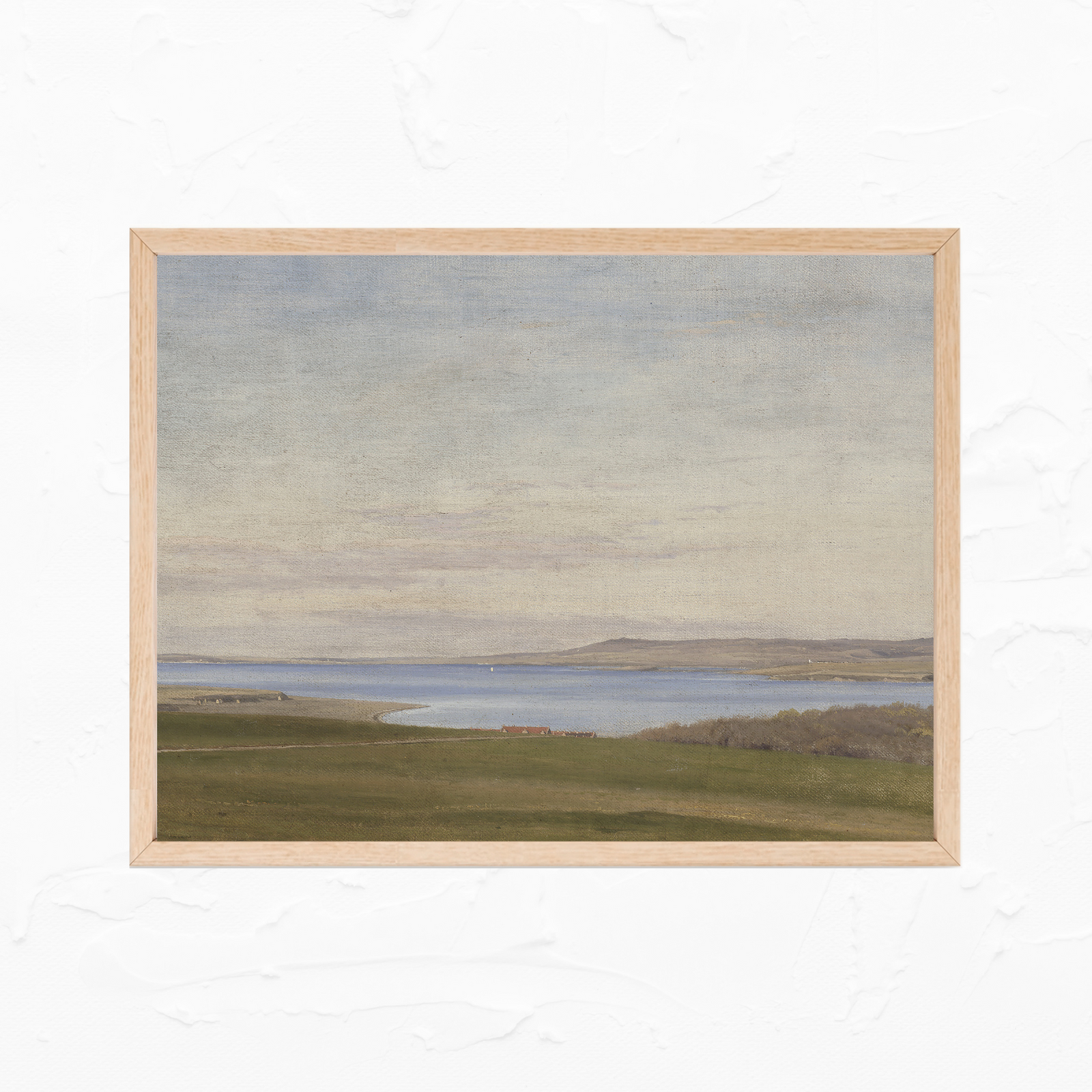 Coastal Seascape Vintage Art Print