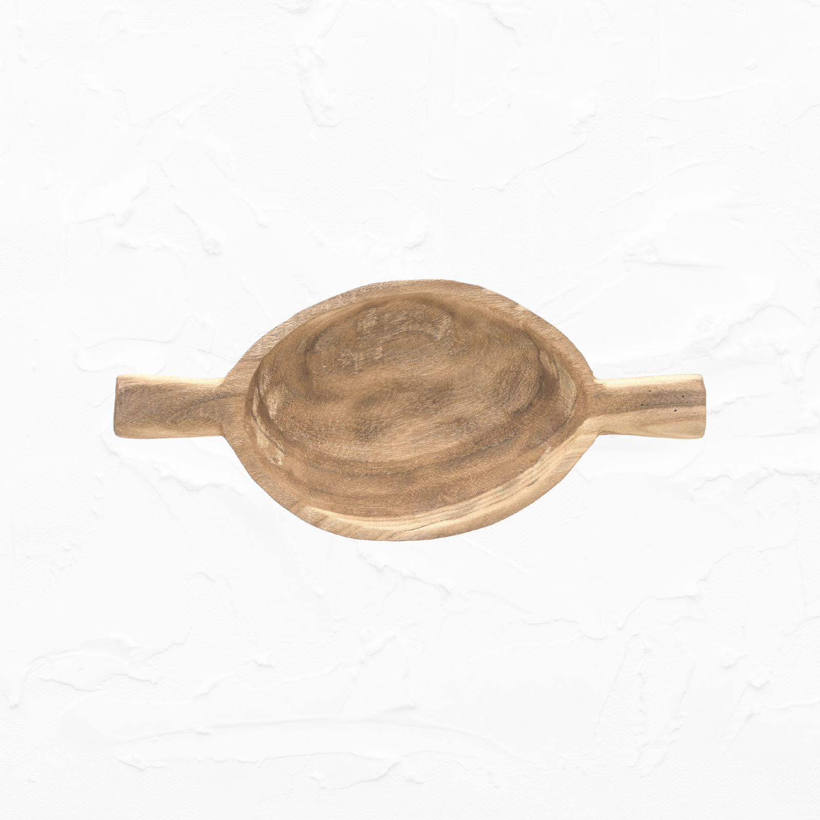 Decorative Paulownia Wood Tray with Handles