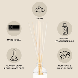 Farmhouse Reed Diffuser Features