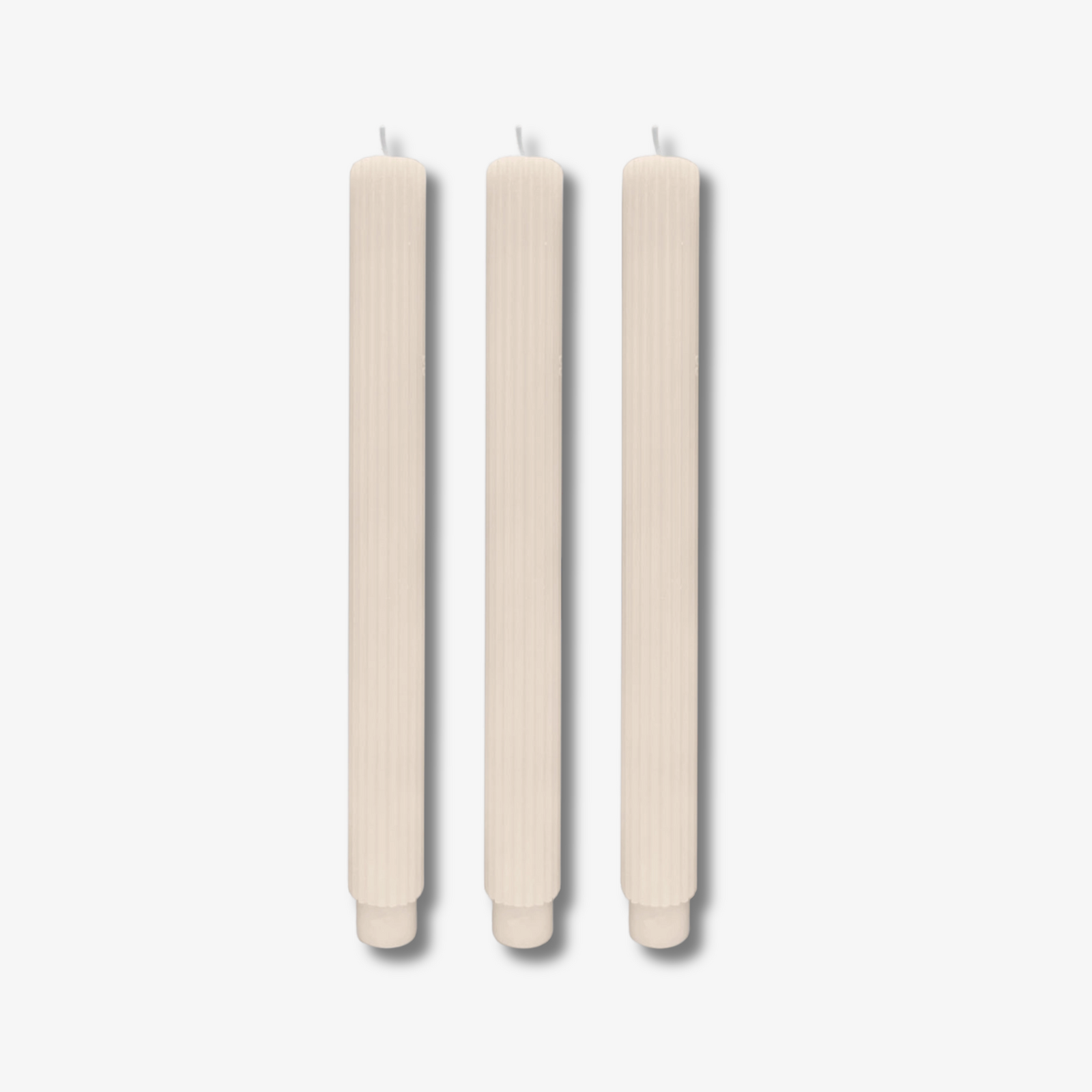 Fluted Taper Candles
