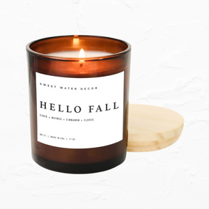 Hello Fall Soy Candle