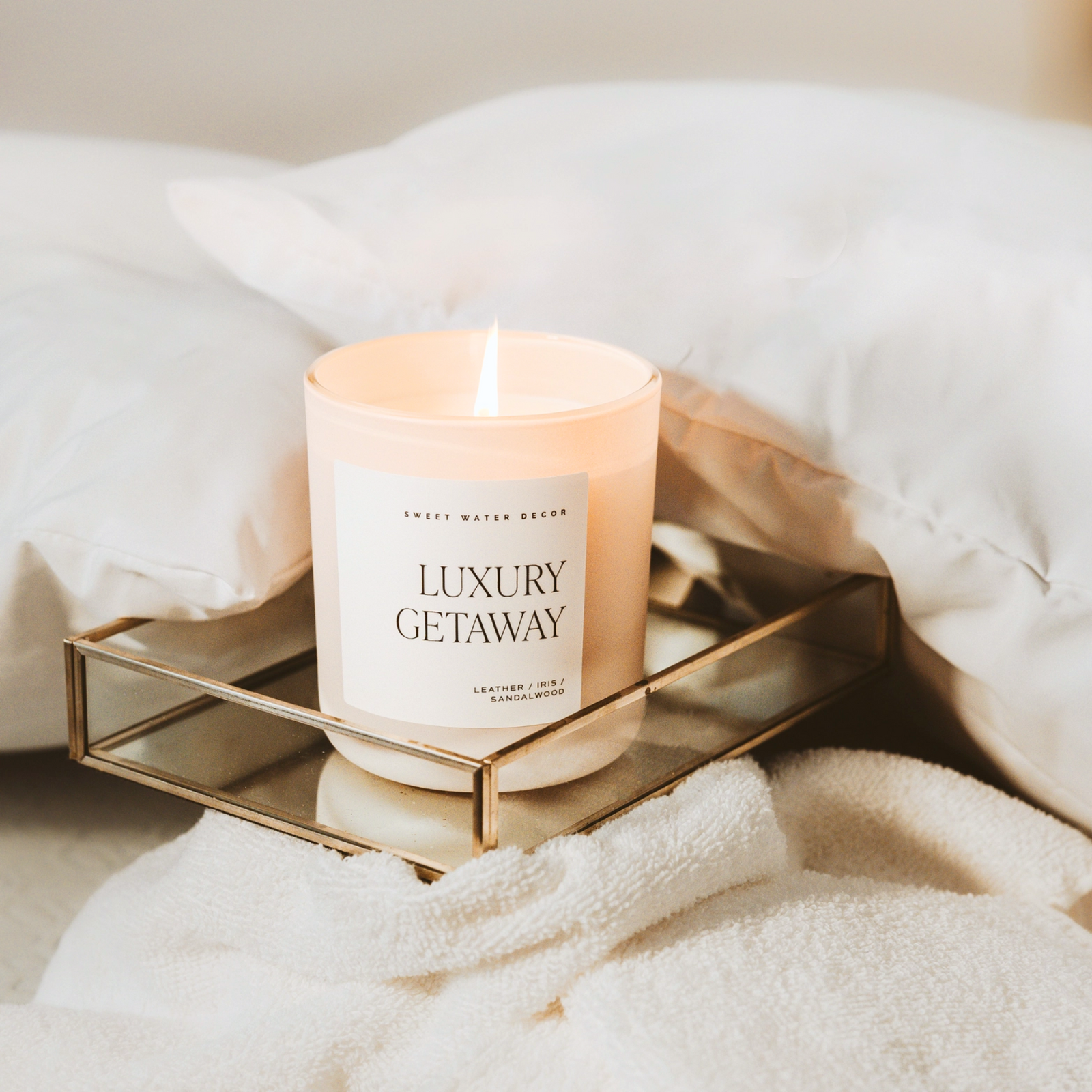 Luxury Getaway Soy Candle in Matte Jar