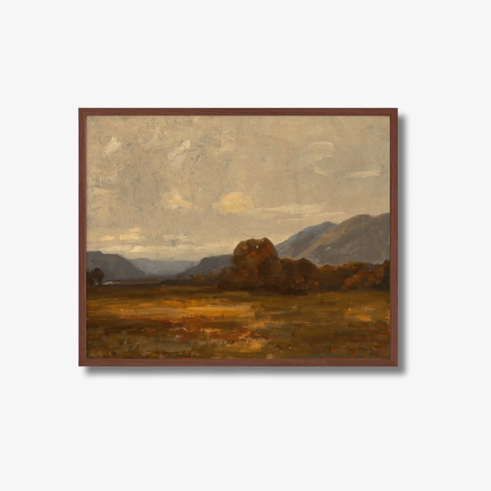 Moody Mountain Landscape