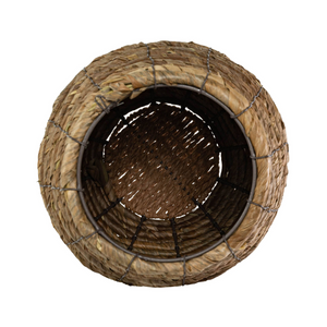 Natural Woven Basket Vase