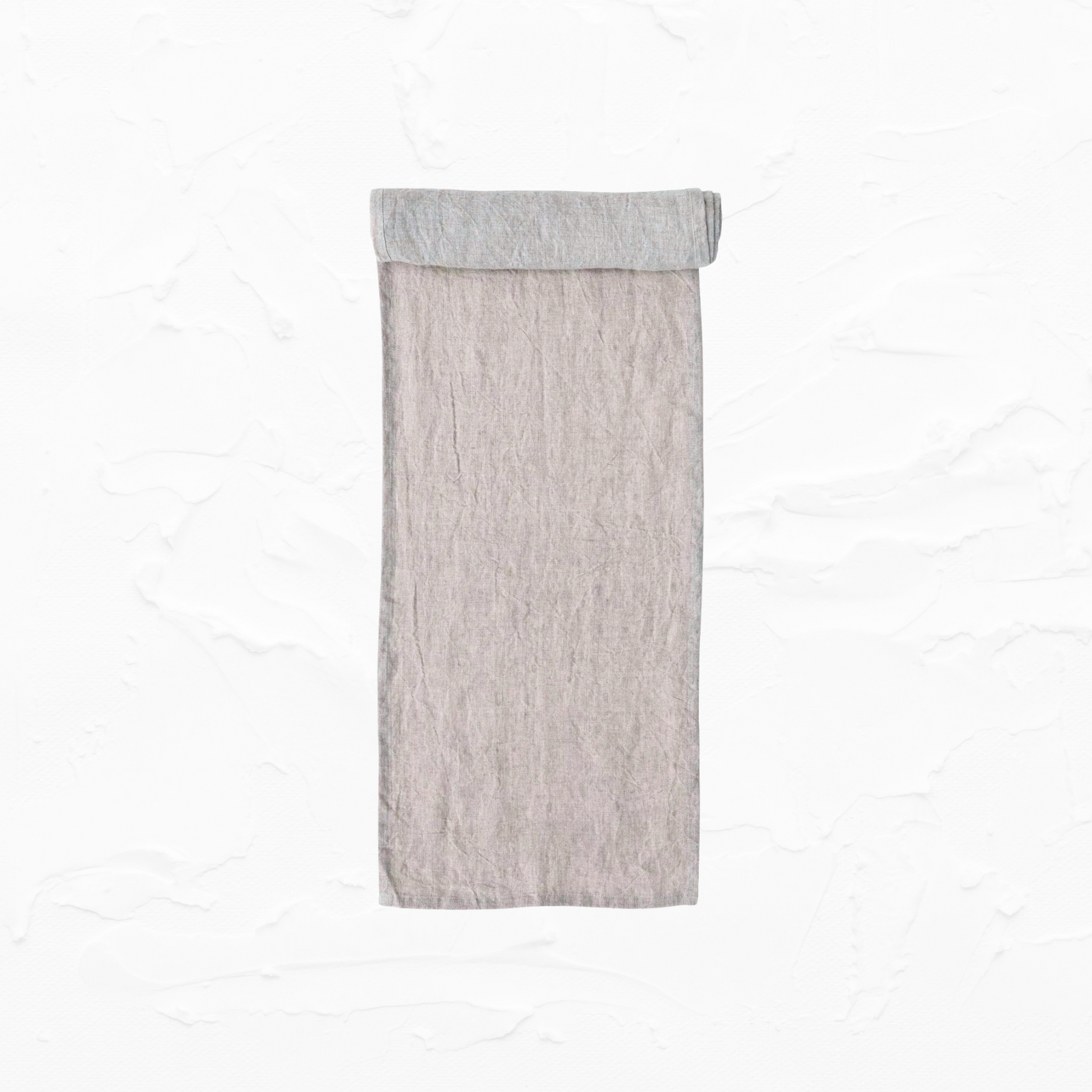 Stonewashed Linen Table Runner
