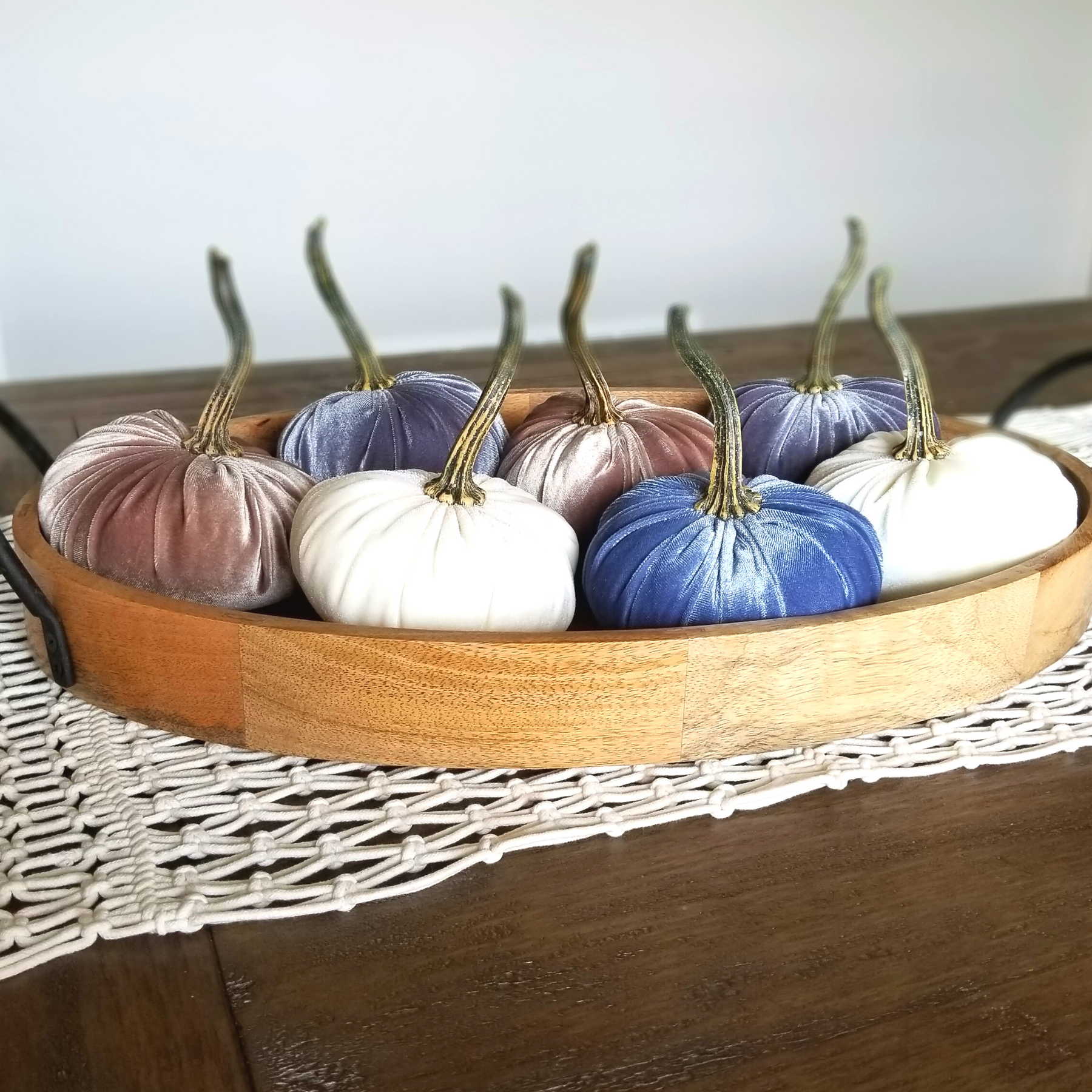 Velvet Pumpkins