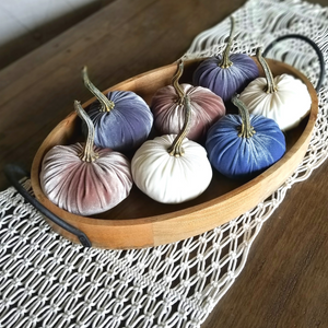 Velvet Pumpkins
