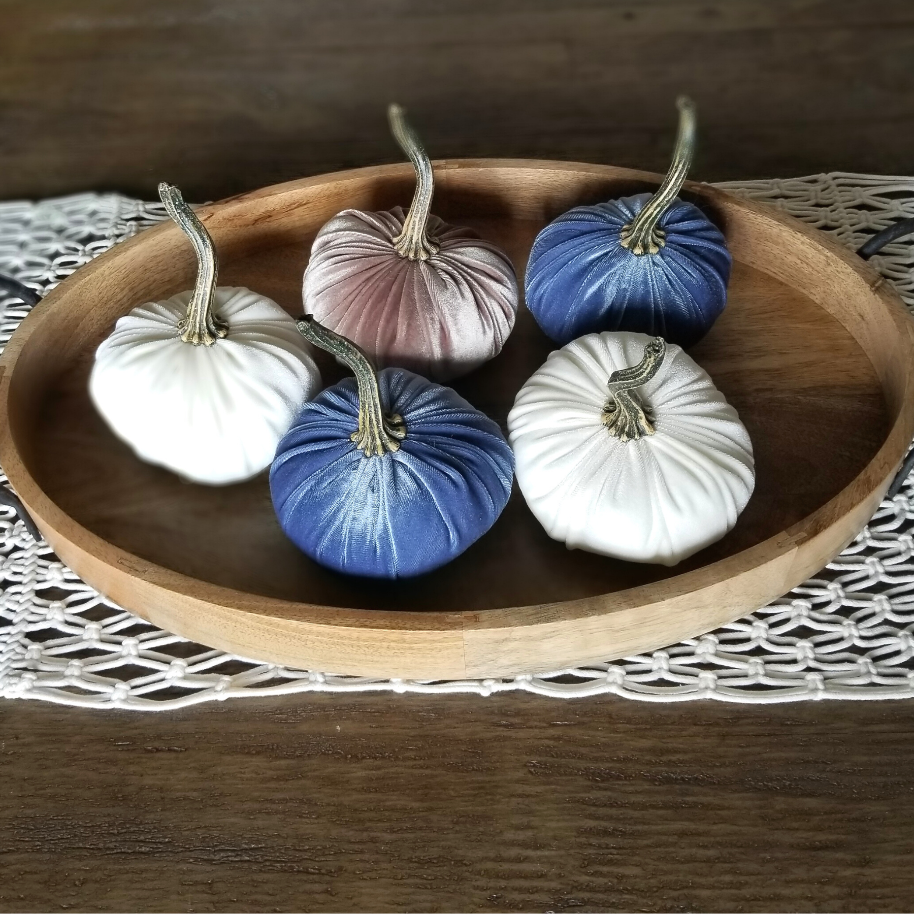 Velvet Pumpkins