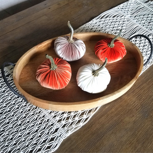Velvet Pumpkins