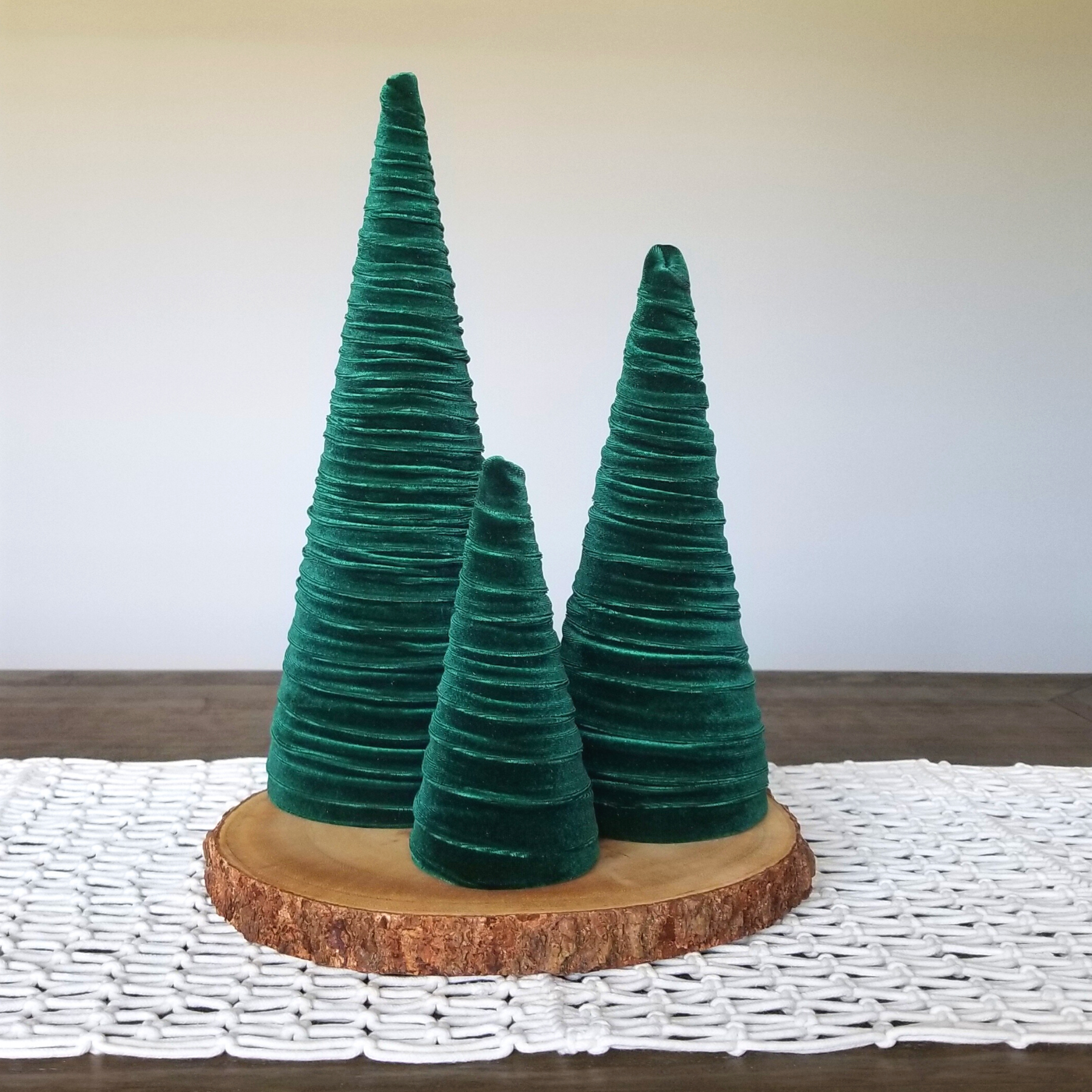 Velvet Tree Set