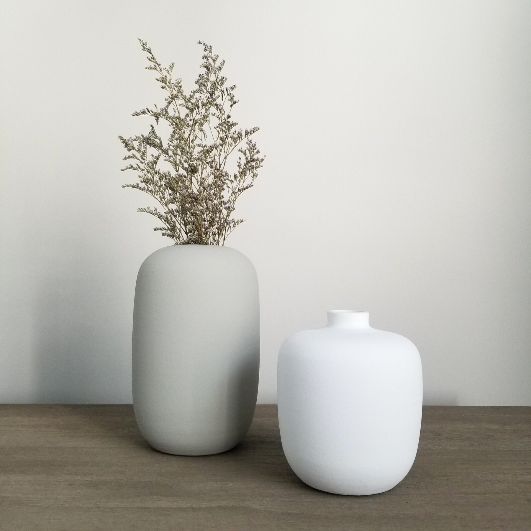 Gray Vase