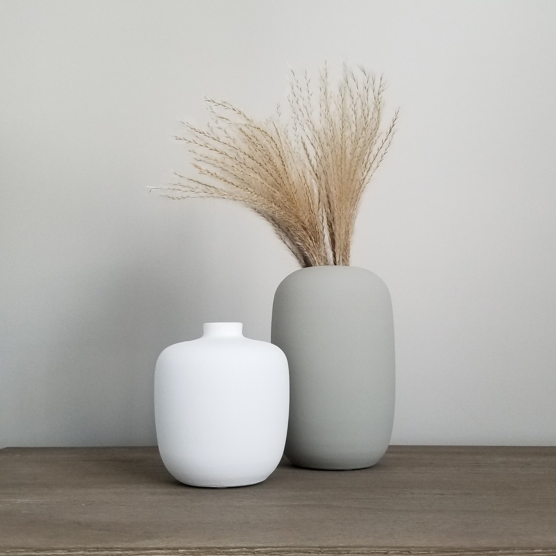 Gray Vase