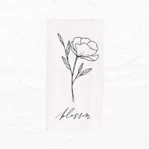 Blossom Wildflower Tea Towel