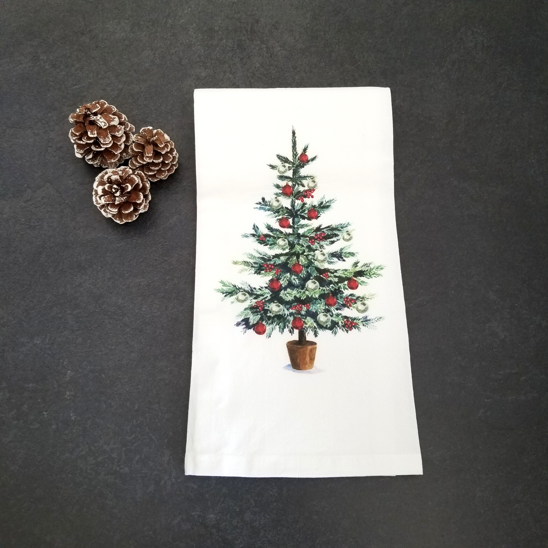 Christmas Tree Tea Towel