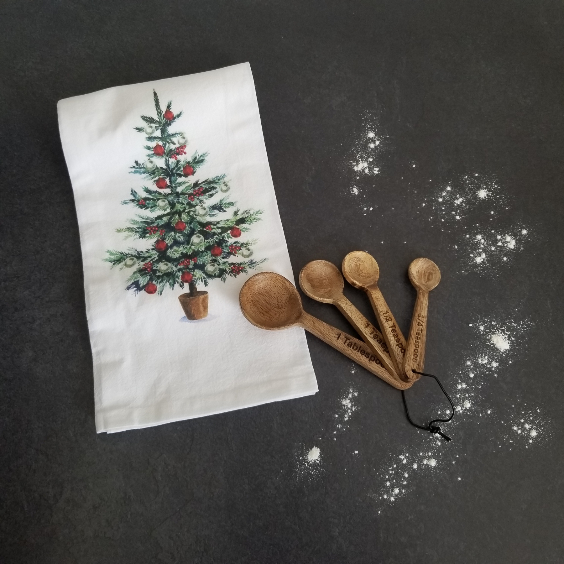 Christmas Tree Tea Towel