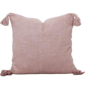 Hand Woven Tassel Pillow Cover