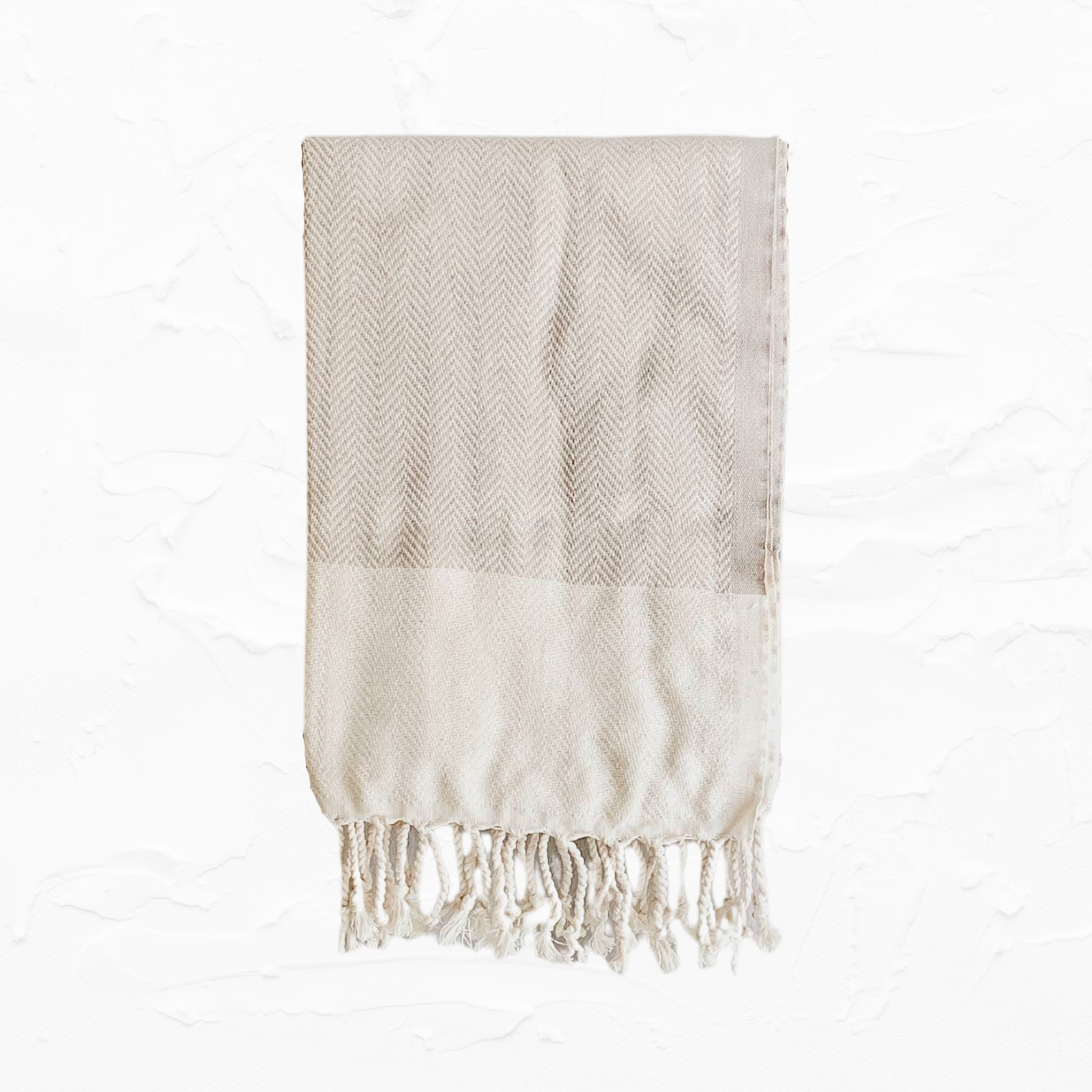 Herringbone Turkish Cotton Hand Towel