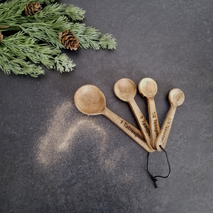 Mango Wood Measuring Spoons