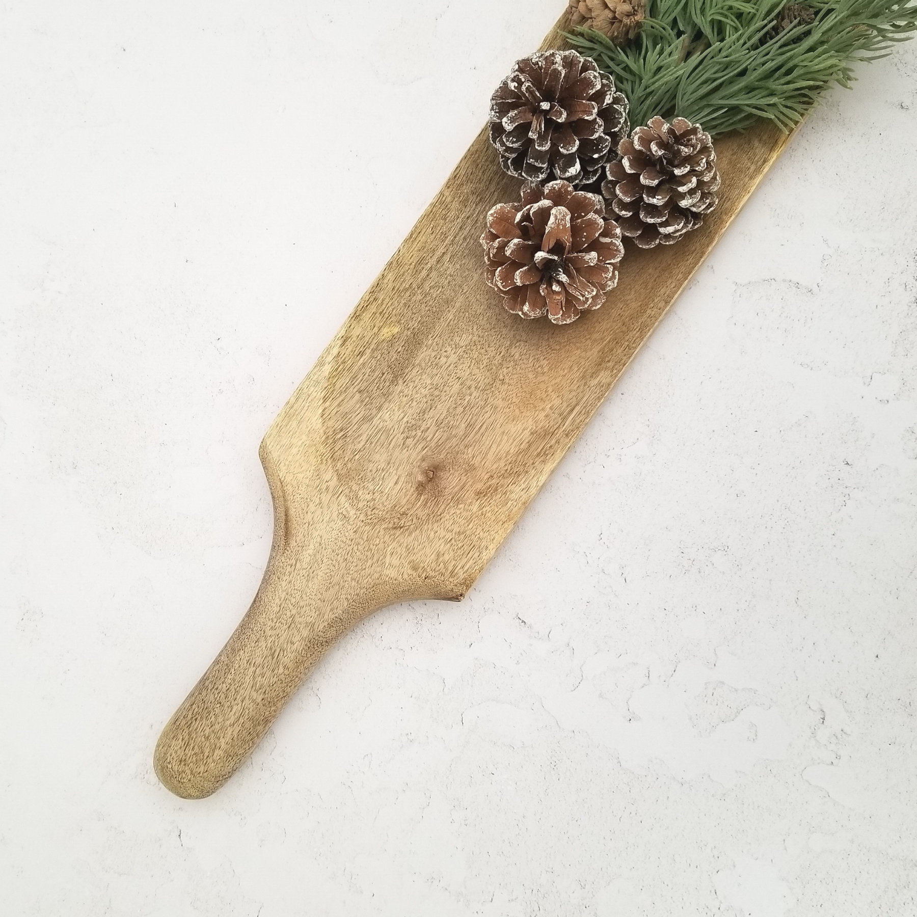 Mango Wood Serving Board with Handle