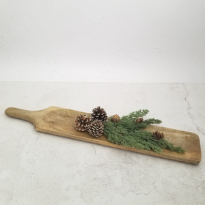 Mango Wood Serving Board with Handle