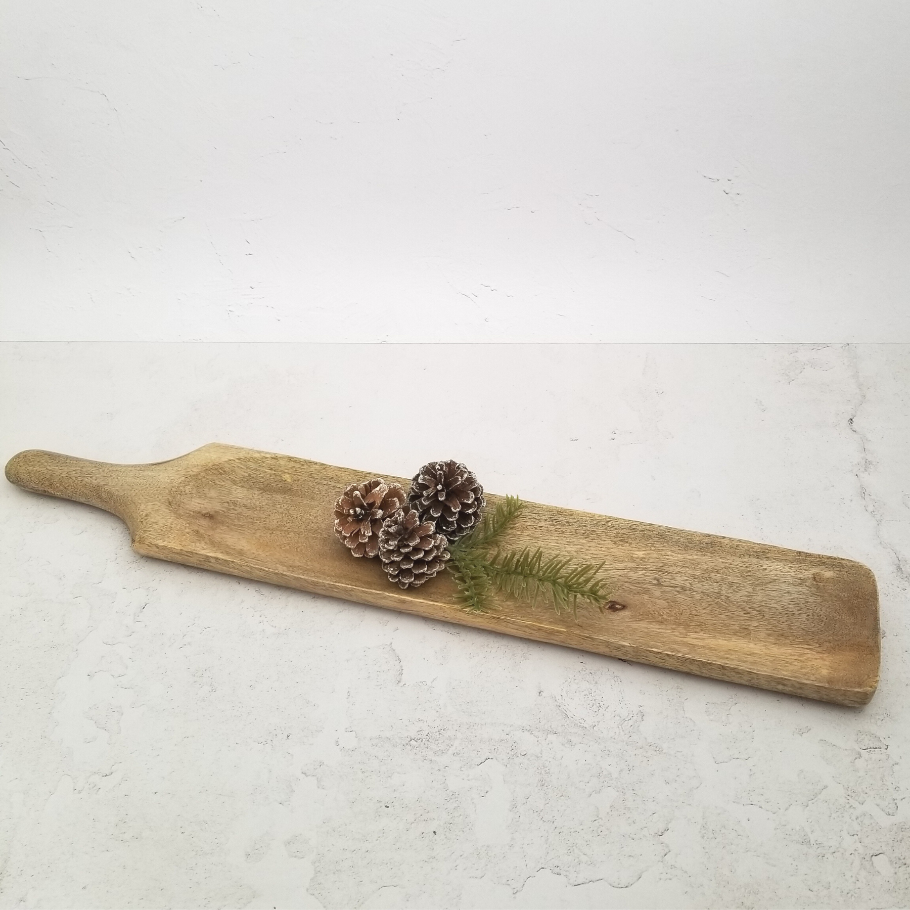 Mango Wood Serving Board with Handle