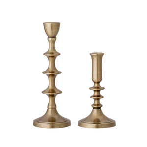 Antique Finish Candlestick Holders