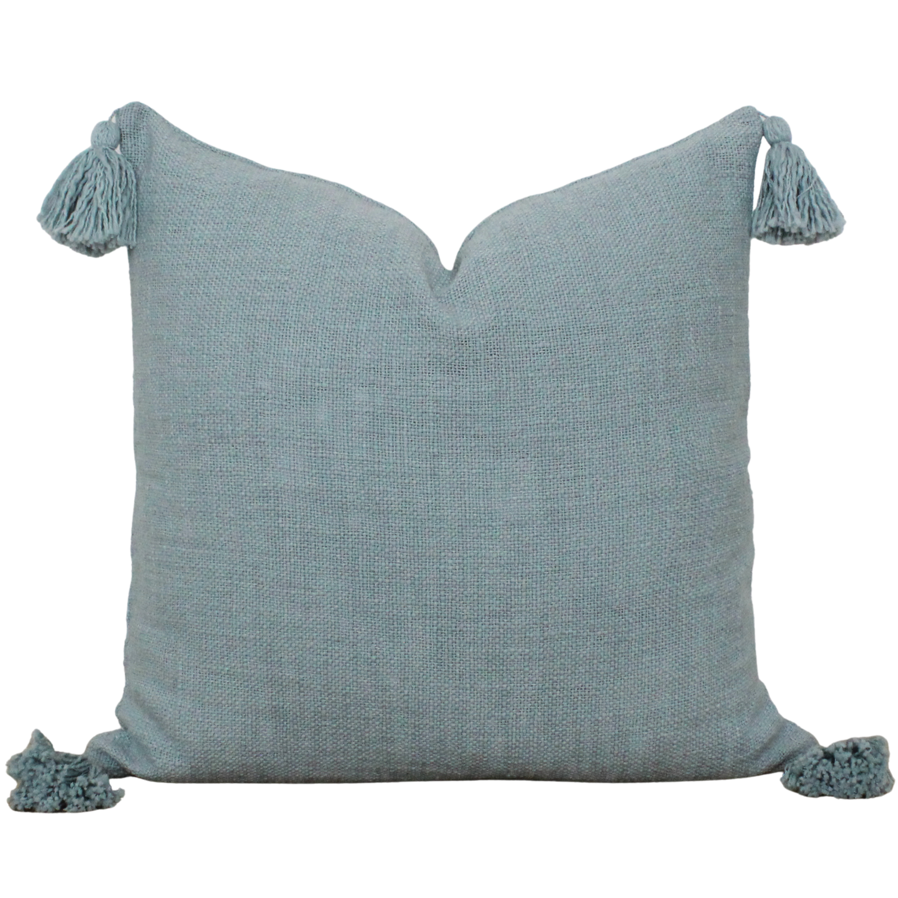 Hand Woven Tassel Pillow Cover