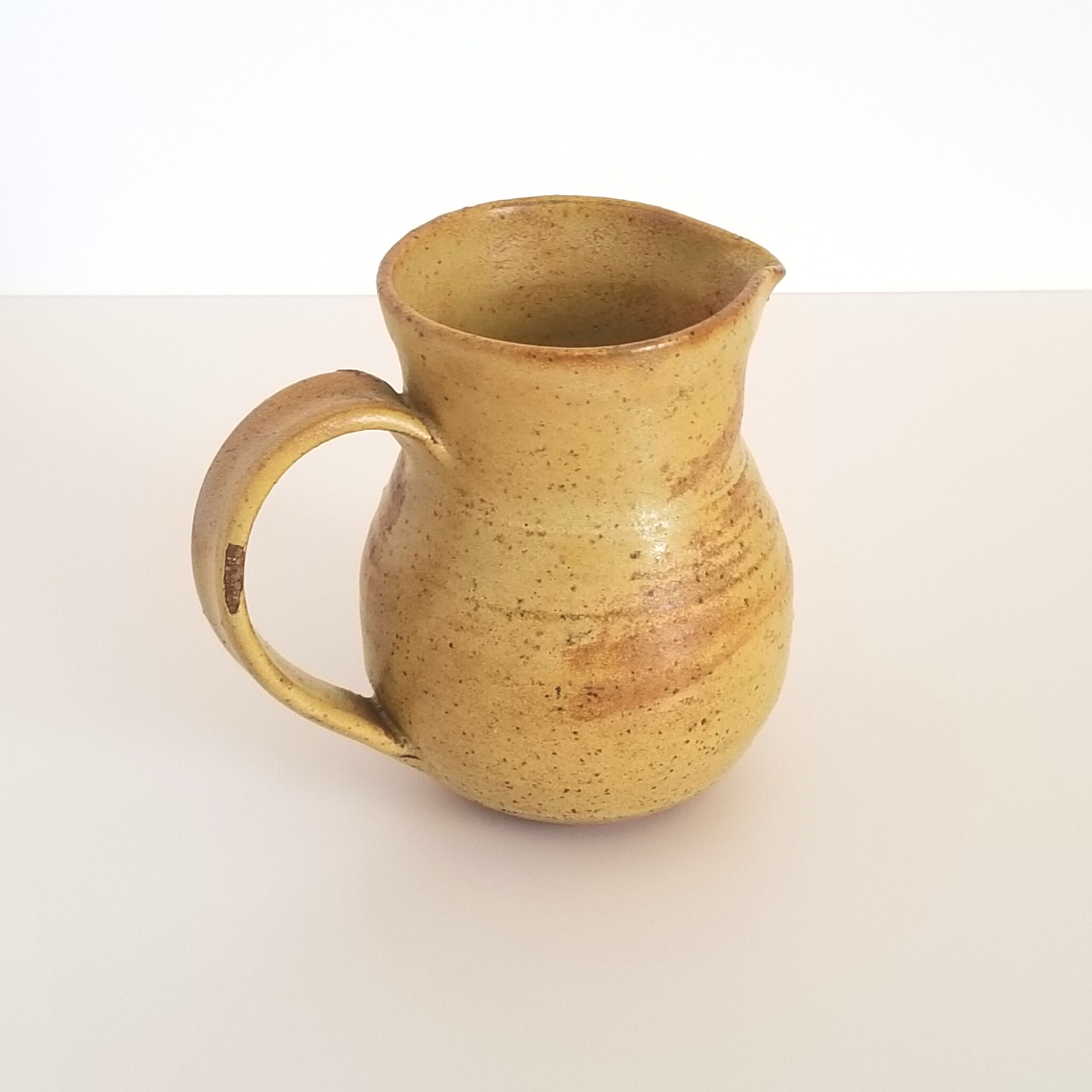 Small Rustic Pottery Pitcher