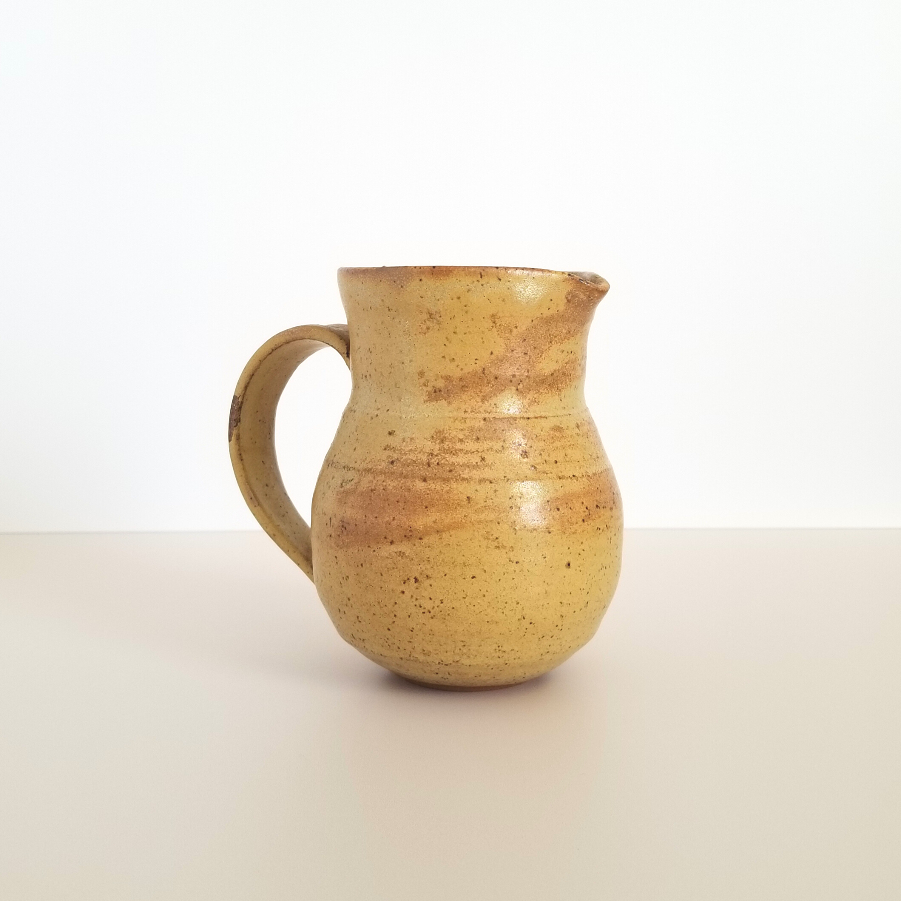 Small Rustic Pottery Pitcher