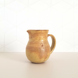 Small Rustic Pottery Pitcher