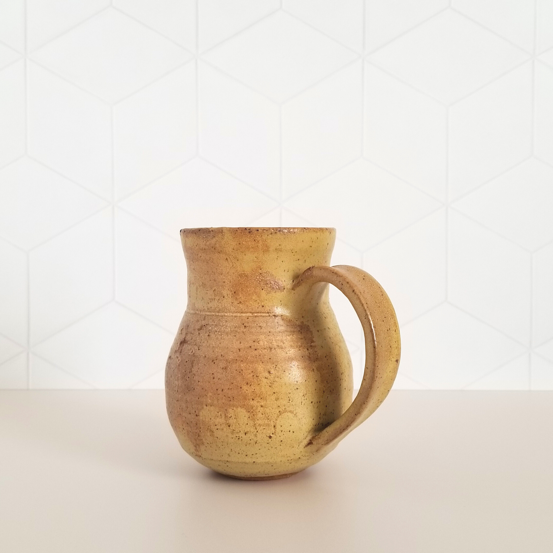 Small Rustic Pottery Pitcher