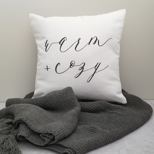 Warm + Cozy Pillow Cover