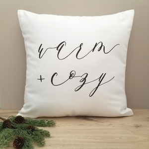 Warm + Cozy Pillow Cover