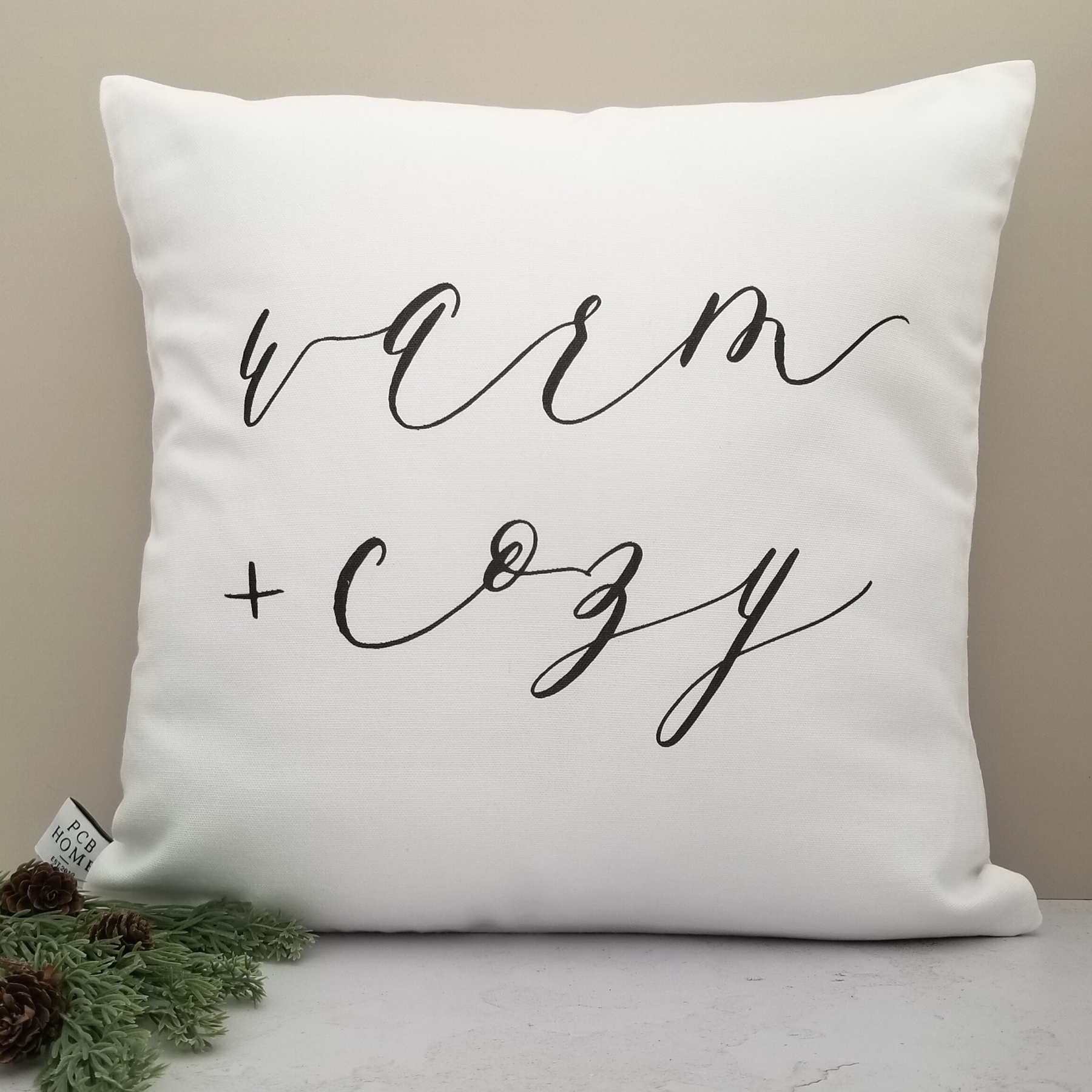 Warm pillow cover deals